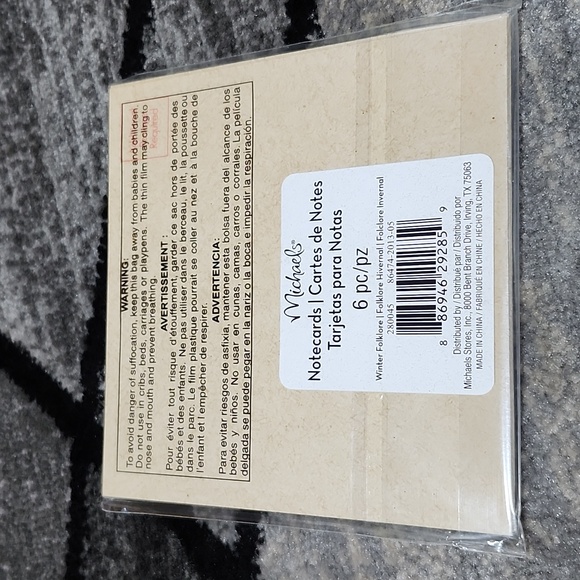 MICHAEL'S DENIM MERRY MERRY MERRY CHRISTMAS 30 NOTE CARDS & ENVELOPES BUNDLE - Picture 3 of 8